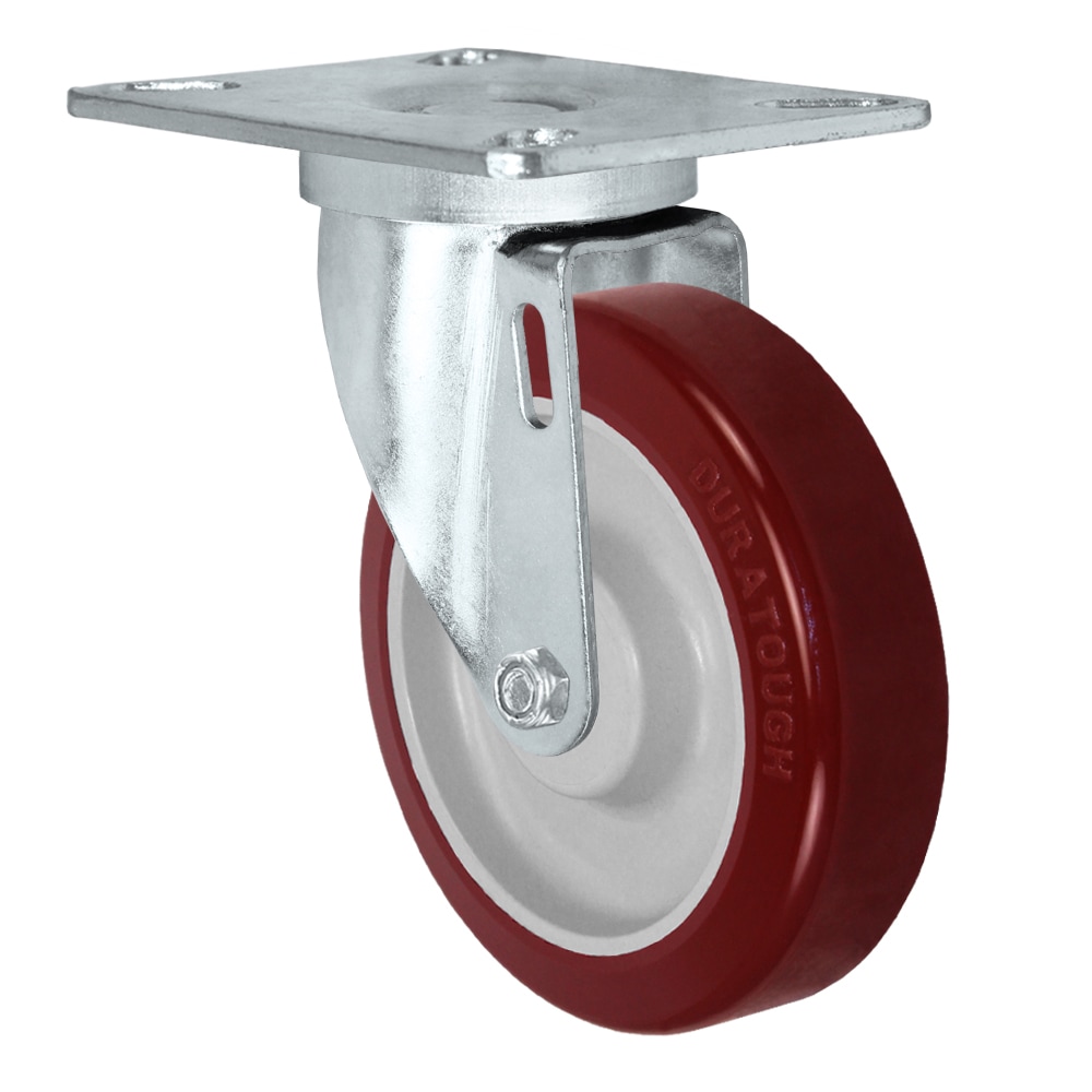 9" Rigid Double Flanged Ductile Iron Caster Wheel