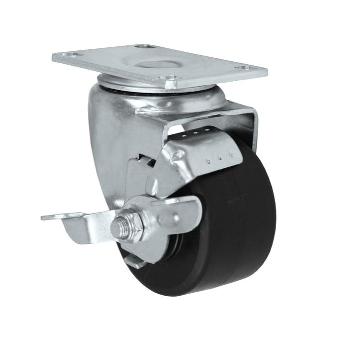 04 Series: Casters for Heavy Loads and Low Height - Durastar Casters